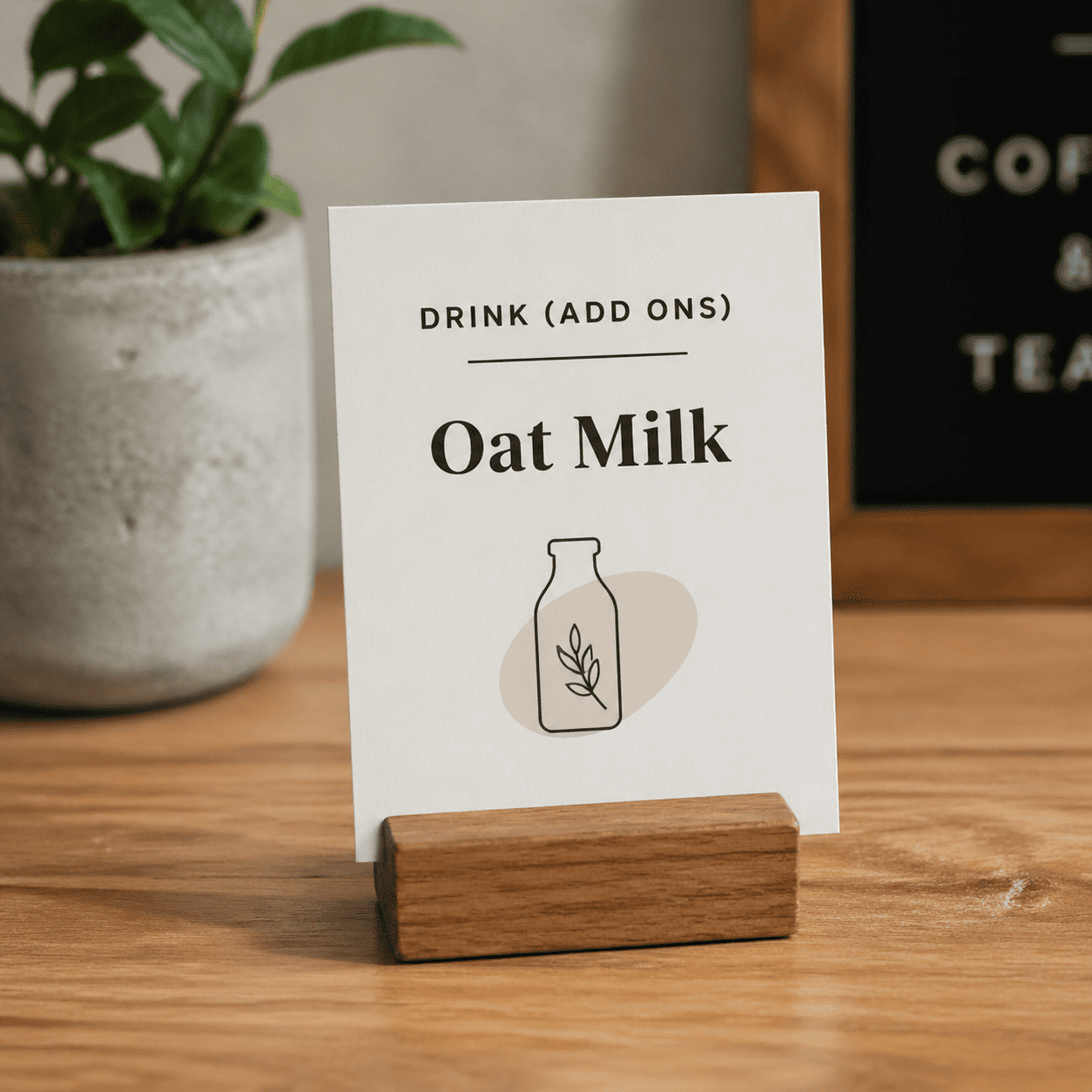 Oat Milk One Fifteenth Coffee